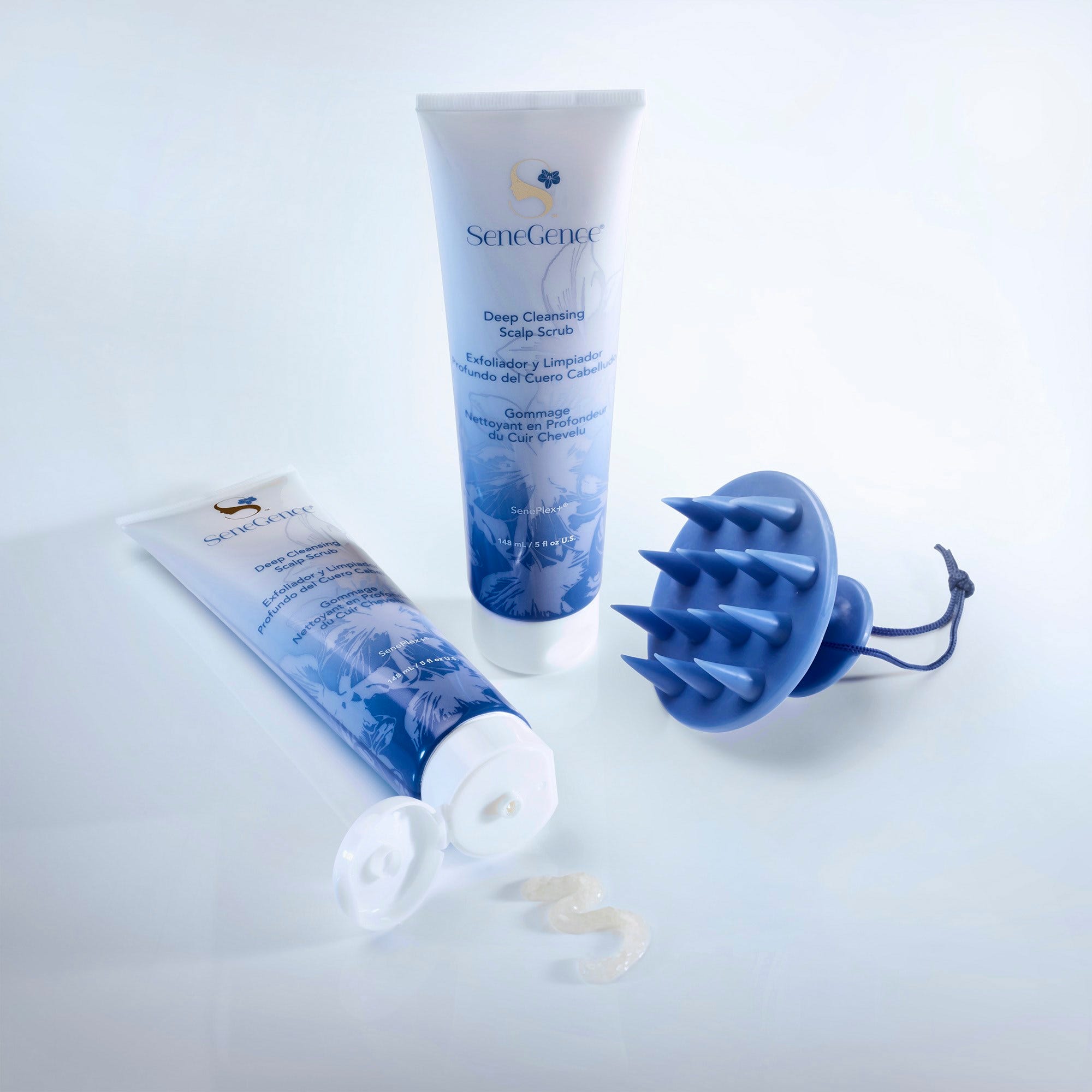 Deep Cleansing Scalp Scrub with Scalp Scrubber