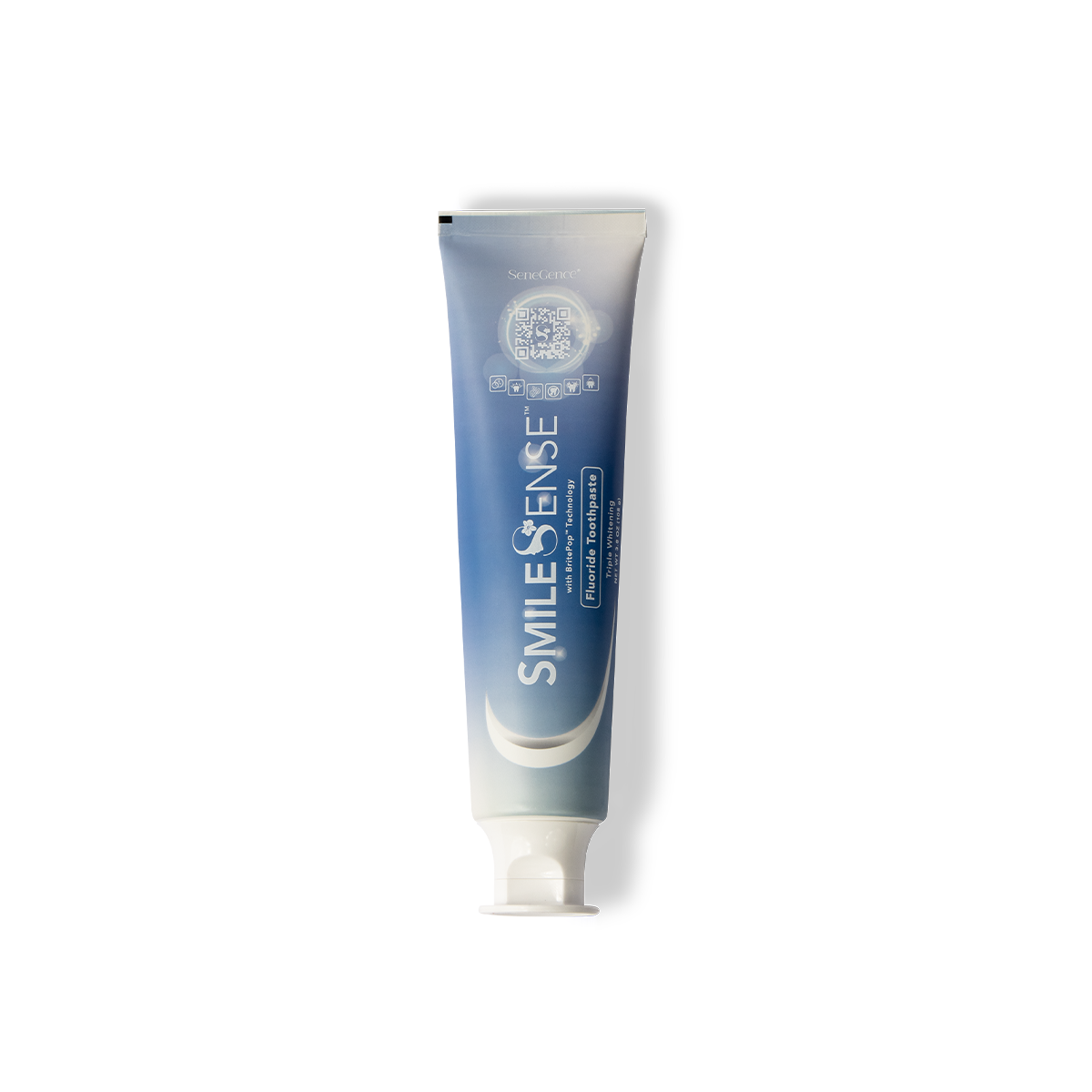 SmileSense™ Fluoride Toothpaste with BritePop™ Technology